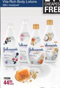 Johnson's Vita Rich Body Lotions 48Hr Moisture-Each