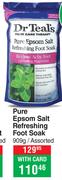 Dr Teal's Pure Epsom Salt Refreshing Foot Soak Assorted-909g