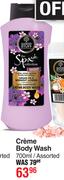Good Stuff The Spaaah Collection Creme Body Wash Assorted-700ml