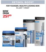 Neutrogena Retinol Boost Face Care Products-Each