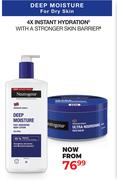 Neutrogena Deep Moisture For Dry Skin Face Care Products-Each