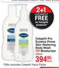 Cetaphil Pro Eczema Prone Skin Restoring Body Wash or Moisturizer-295 Each