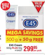 E45 Cream 500g Plus 50g-Per Pack