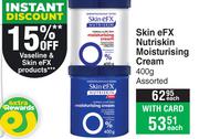 Skin eFX Nutriskin Moisturising Cream Assorted-400g Each