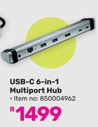 Canyon USB-C 6-In-1 Multiport Hub 850004962