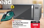 Bennett Read 34Ltr Digital Microwave And Steam Iron 850020615