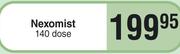 Nexomist 140 Dose