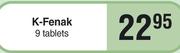 K-Fenak-9 Tablets