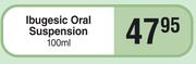 Ibugesic Oral Suspension-100ml