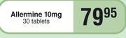Allermine 10mg-30 Tablets