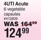 4UTI Acute 6 Vegetable Capsules