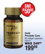 Dis-Chem Gold Prostate Care 60 Softgel Capsules