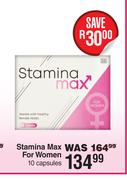 Stamina Max For Women 10 Capsules