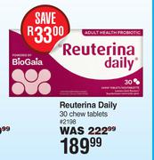 Reuterina Daily 30 Chew Tablets