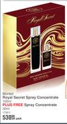 Monteil Royal Secret Spray Concentrate 100ml + Free Spray Concentrate 30ml-Per Pack