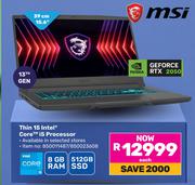MSI Thin 15 Intel Core i5 Processor (850011487/850023608)