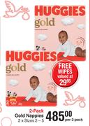 Huggies Gold Nappies-2 Per Pack