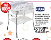 Chicco Cuddle & Bubble Comfort Bathing & Changing Station