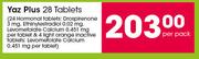 Yaz Plus 28 Tablets-Per Pack