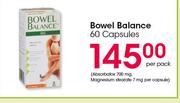 Bowel Balance 60 Capsules-Per Pack