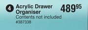 Acrylic Drawer Organiser