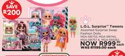 L.O.L Surprise™ Tweens Assorted Surprise Swap Fashion Dolls-Each