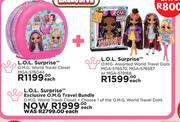 L.O.L Surprise™ Exclusive O.M.G Travel Bundle-Each