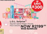 L.O.L Surprise™ Squish  Sand Magic House MGA-593218