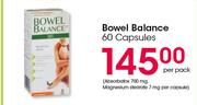 Bowel Balance 60 Capsules-Per Pack