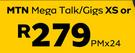 Samsung Galaxy A22 5G Enabled Smartphone-On MTN Mega Talk/Gigs XS 