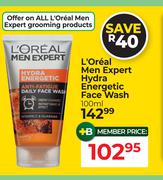 L'Oreal Men Expert Hydra Energetic Face Wash-100ml