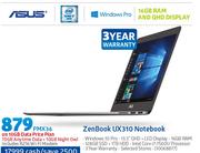 Asus Zenbook UX310 Notebook-On 10GB Data price Plan