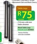 Table Legs 710x60mm-Each