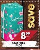 Stayfree Pads-Each