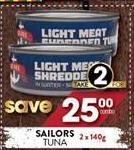 Sailors Tuna-2X140g