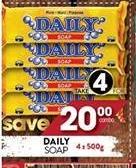Daily Soap-4X500g