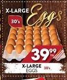 X-Large Eggs-30's