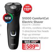 Philips S1000 Comfort Cut Electric Shaver S1223/41/292060