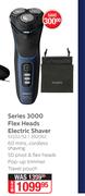 Philips Series 3000 Flex Heads Electric Shaver S3222/52/292062