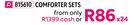 Ophelia Basic 3 Piece Comforter Sets (Double)