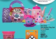 Tea Time Tea Series Play Set Plus Case 15 Piece-Per Set