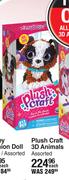 Plush Craft 3D Animals Assorted-Each