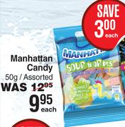 Manhattan Candy Assorted-50g Each