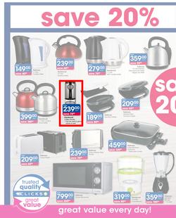 Clicks : You Pay Less (21 Nov - 4 Dec 2019), page 32