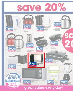 Clicks : You Pay Less (21 Nov - 4 Dec 2019), page 32