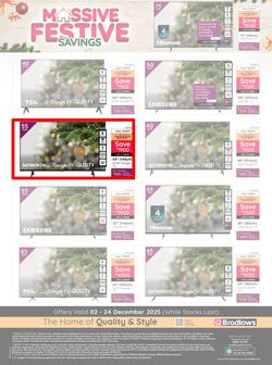Bradlows : Massive Festive Savings (02 December - 24 December 2025), page 32