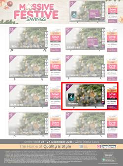 Bradlows : Massive Festive Savings (02 December - 24 December 2025), page 32