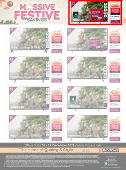 Bradlows : Massive Festive Savings (02 December - 24 December 2025), page 32