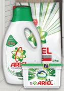 Ariel Auto Liquid 1.1/1.5Ltr Or Auto Washing Powder 2Kg Or 3In1 Capsules 14's Pack-Each