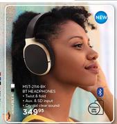 BT Headphones MST 2114-BK